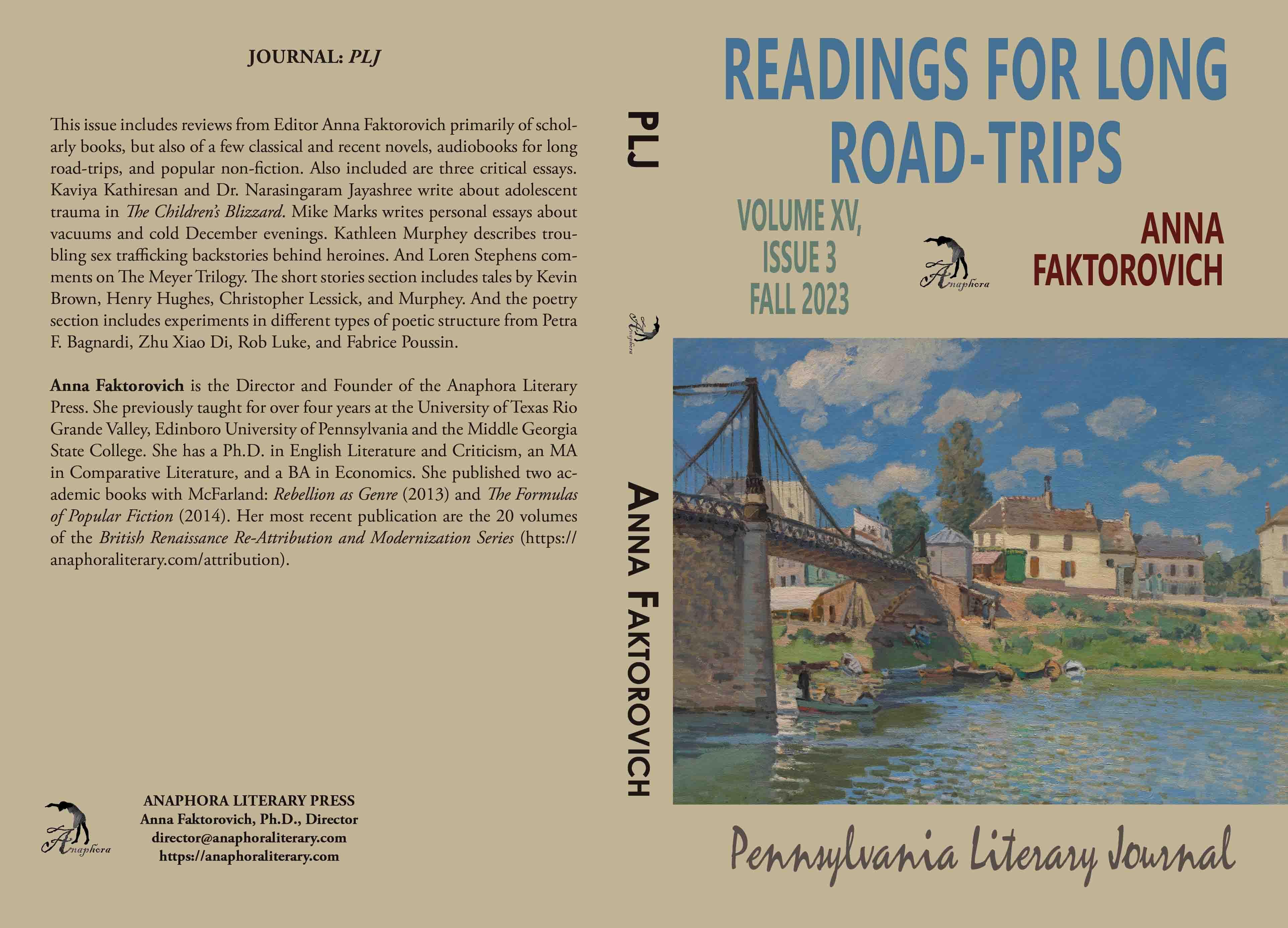 Book Reviews: Fall 2023 | Anaphora Literary Press