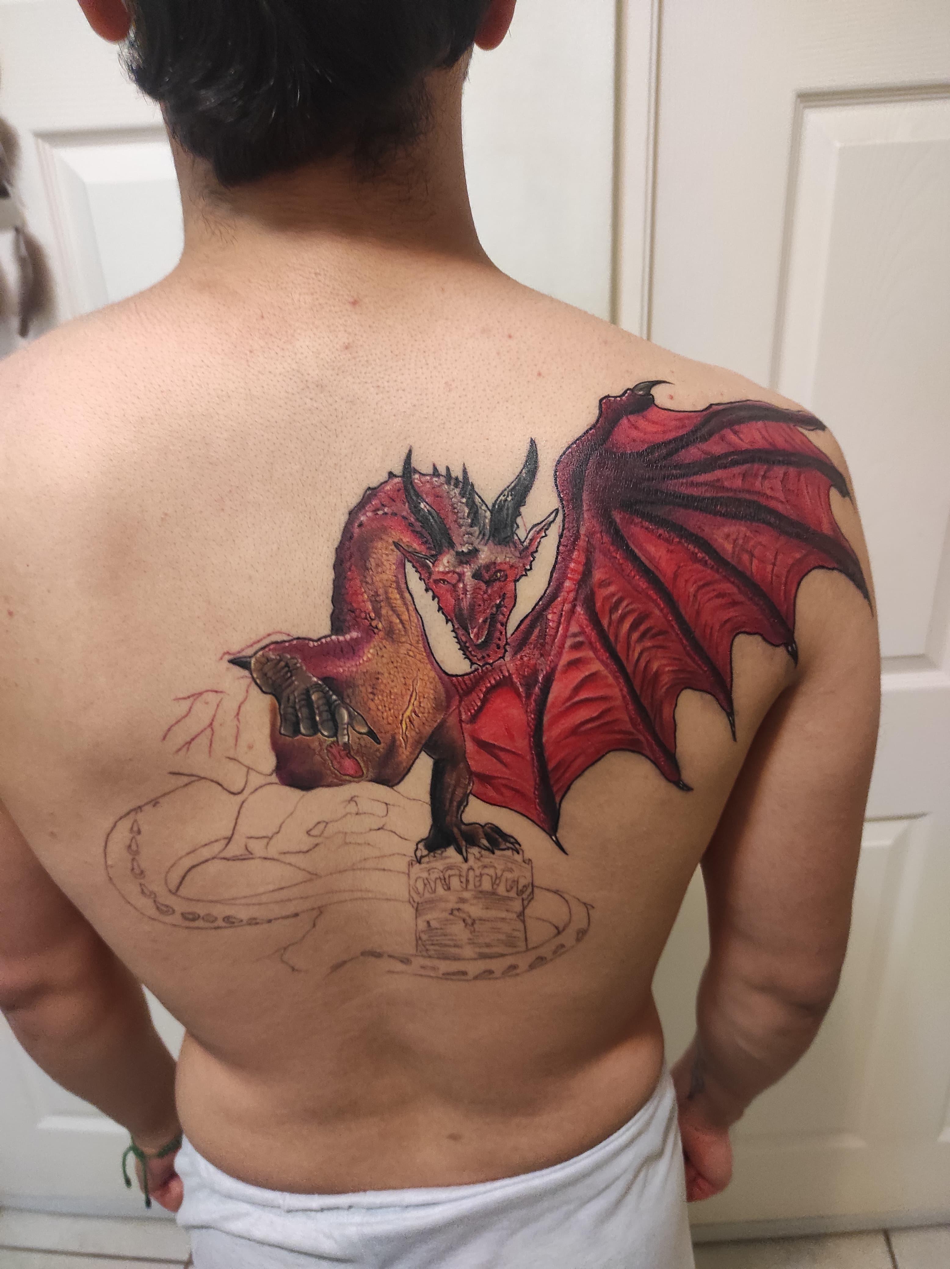 Grigori tattoo (Work in progress) : r/DragonsDogma