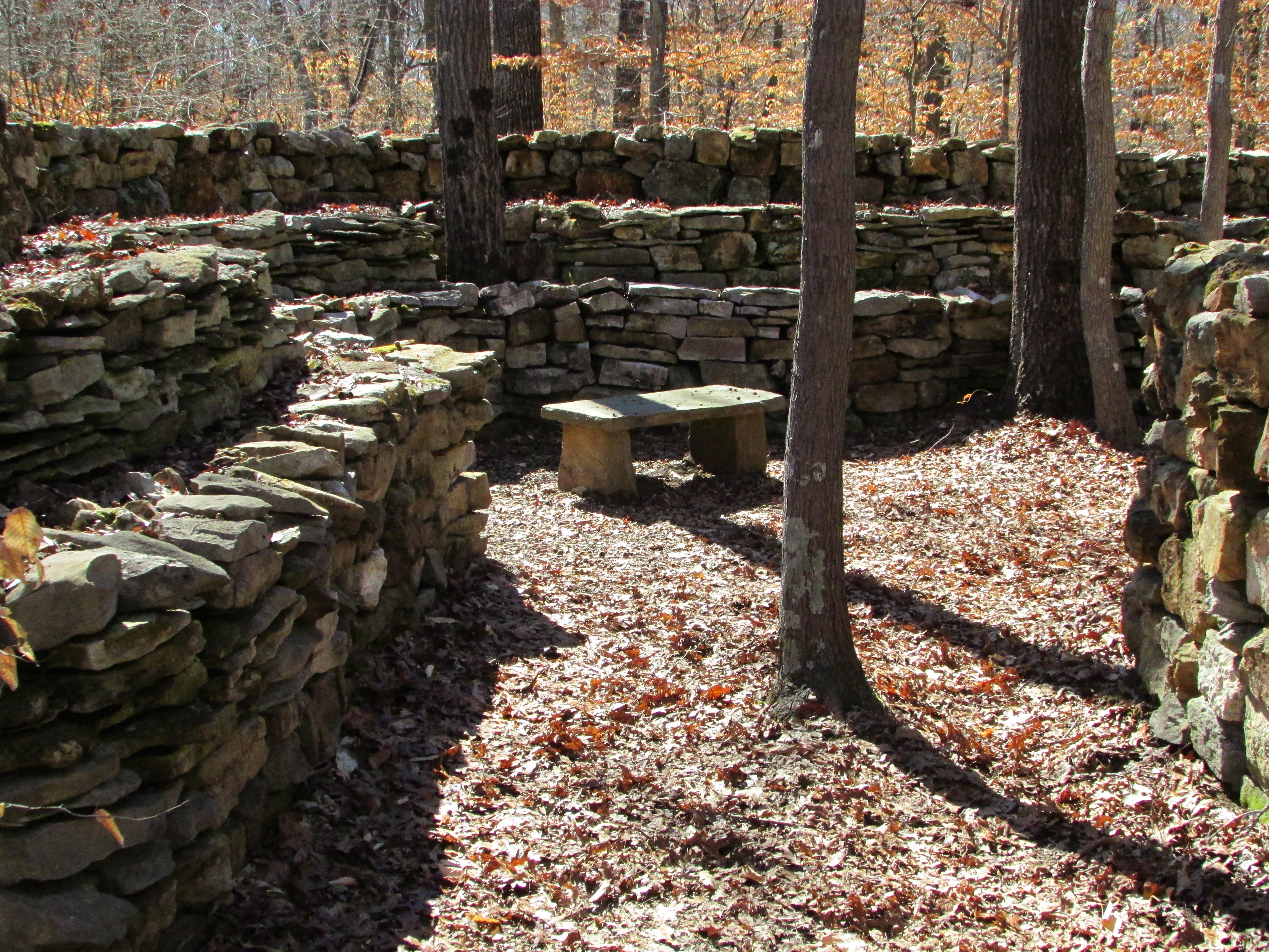 Shadows and Light: Wichahpi Commemorative Stone Wall ...