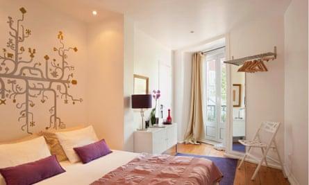 A bedroom at Zuza B&B, Lisbon, Portugal