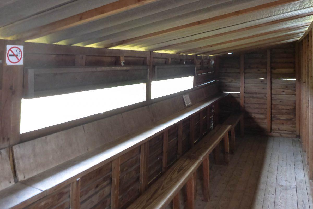 Animals can be spotted unnoticed through an observation slit in the huts in the Parc natural de s'Albufera in Mallorca, Spain - © Lila Pharaoh / franks-travelbox