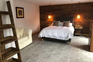 Despite its minimal polished finish this recently renovated shed is incredibly welcoming thanks to host Colette. She...